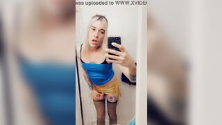 Pretty Tgirl Gets Horny After Clubbing