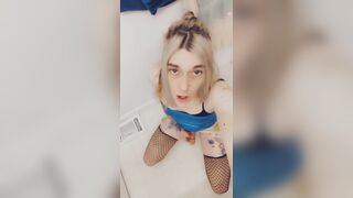 Pretty Tgirl Gets Horny After Clubbing