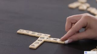 GirlsWay: Lesbian besties playing innocent scrabble game but... on PornHD