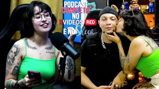 Martina Oliveira Evaluates Ruan's Big Cock, she got horny watching it! - Podcast Pápum no Barraco! COMPLETE ON SHEER - XV RED
