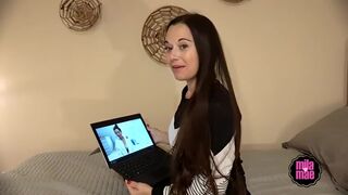 Mila_MaeXO - Watching Sex-Ed Vid With Dominating Son