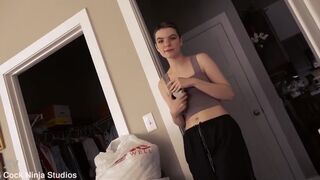 Dahila Red aka Emma Johnson - Lesbian Daughter Fucks Father Before Marrying Her GF