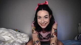 Cutie Frankie - Deepthroating Daddy After His Long Day