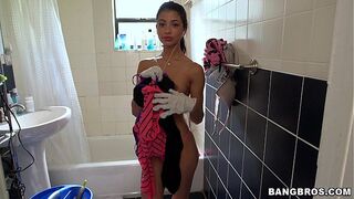 Petite teen maid