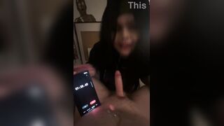 Timer Challenge Blowjob! “Last 5 minutes and I’ll let you fuck me in the ass“