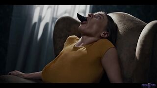 Josephine Jackson Parasited Transformation - Big Tits Babe Gets Wet With Pussy Slime Solo Masturbation