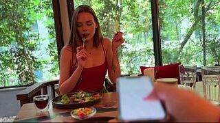 Risky Public Date with Lush 3 – I Almost Got Caught Cumming in the Store