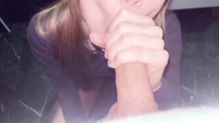 Slutty 18 First Time in Nightclub