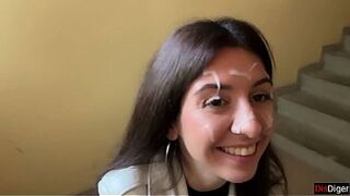 The Best Cum on Face Compilation Huge Facials with Katty West
