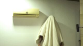 : Having sex in secret: My friend didn't want to, but I still filled the stupid girl's ass with cum
